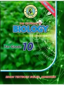 Class 10 Biology textbook cover Sindh Board English Medium SSC Part 2 SmartParho