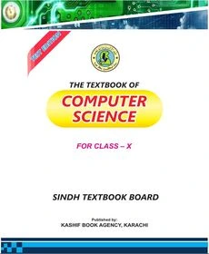 Class 10 Computer Science 2022-23 Sindh Board English Medium textbook cover SmartParho