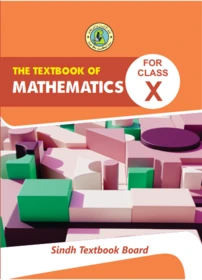 Class 10 Mathematics 2024-25 Sindh Board English Medium textbook cover SmartParho